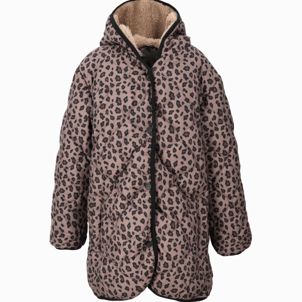 LIMONADA - Parka niña animal print beige Limonada