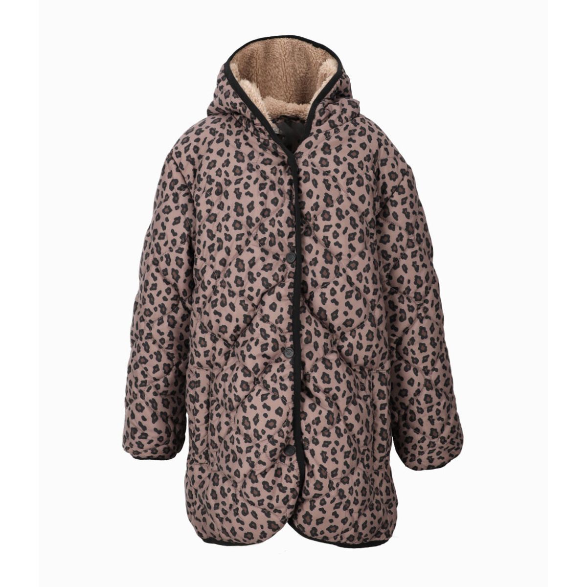 LIMONADA - Parka niña animal print beige Limonada