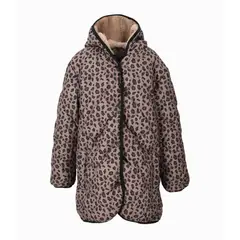 LIMONADA - Parka niña animal print beige