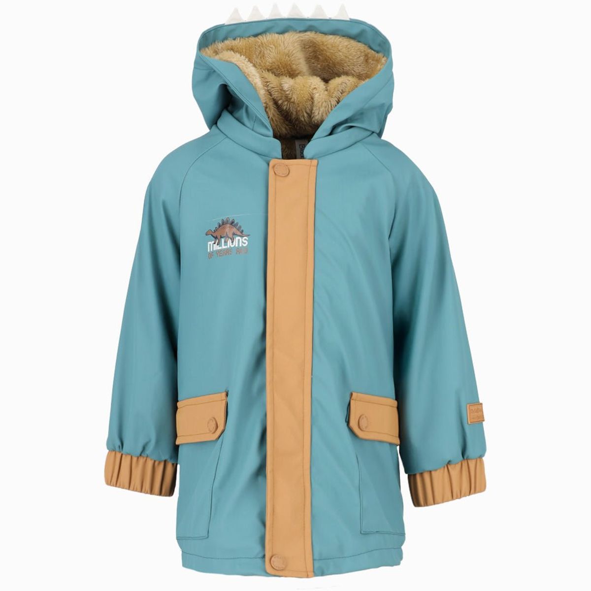 BLACK AND BLUE - Chaqueta bebés de dinosaurio petróleo Black and Blue