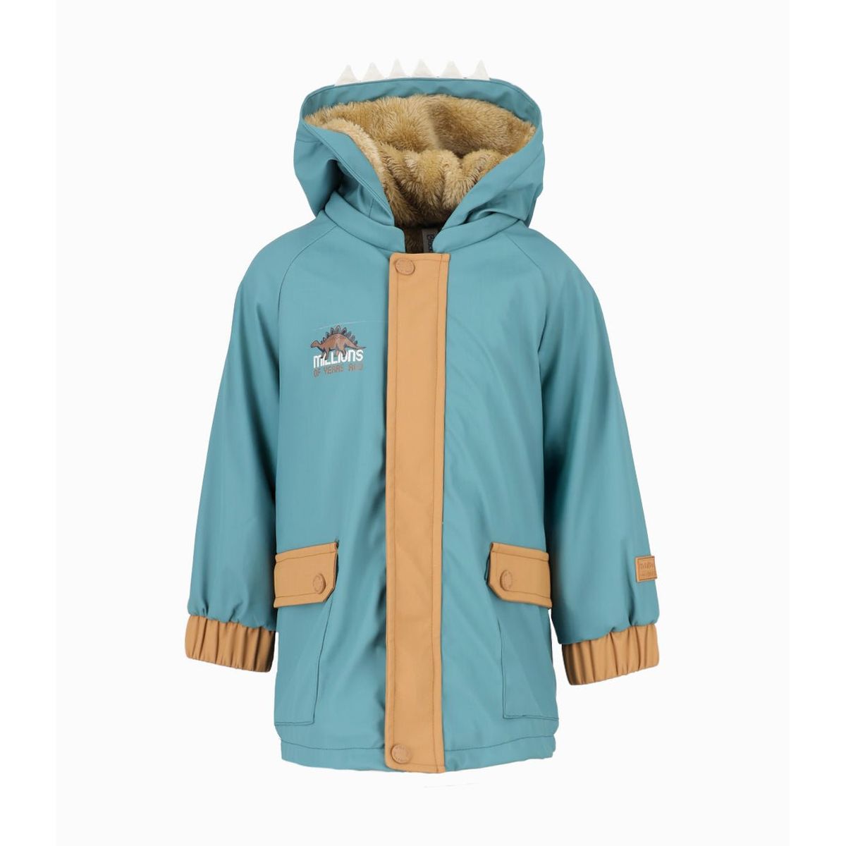 BLACK AND BLUE - Chaqueta bebés de dinosaurio petróleo Black and Blue