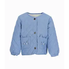4KIDS - Chaqueta bebés quilt azul marino 4 Kids