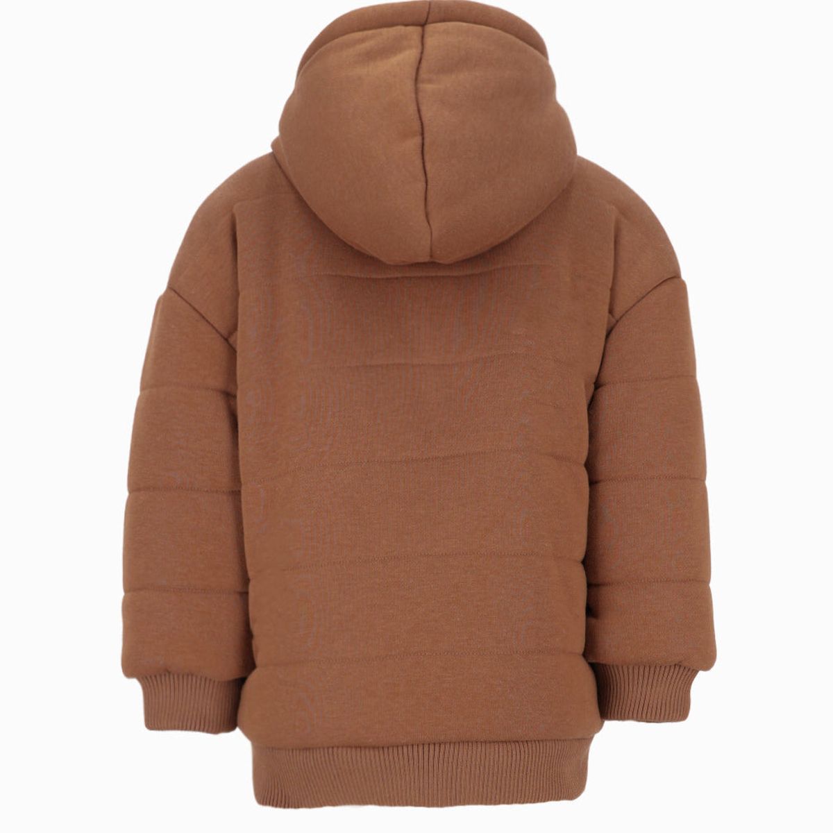 BLACK AND BLUE - Polerón niño con gorro camel Black and Blue