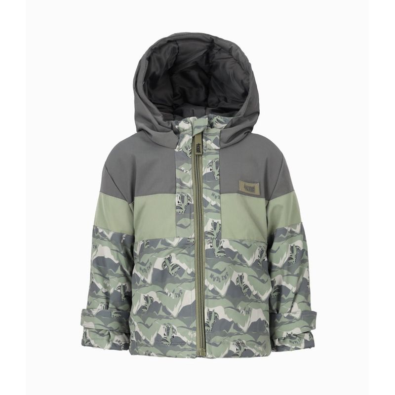 4KIDS - Parka bebés con diseño gris 4 Kids
