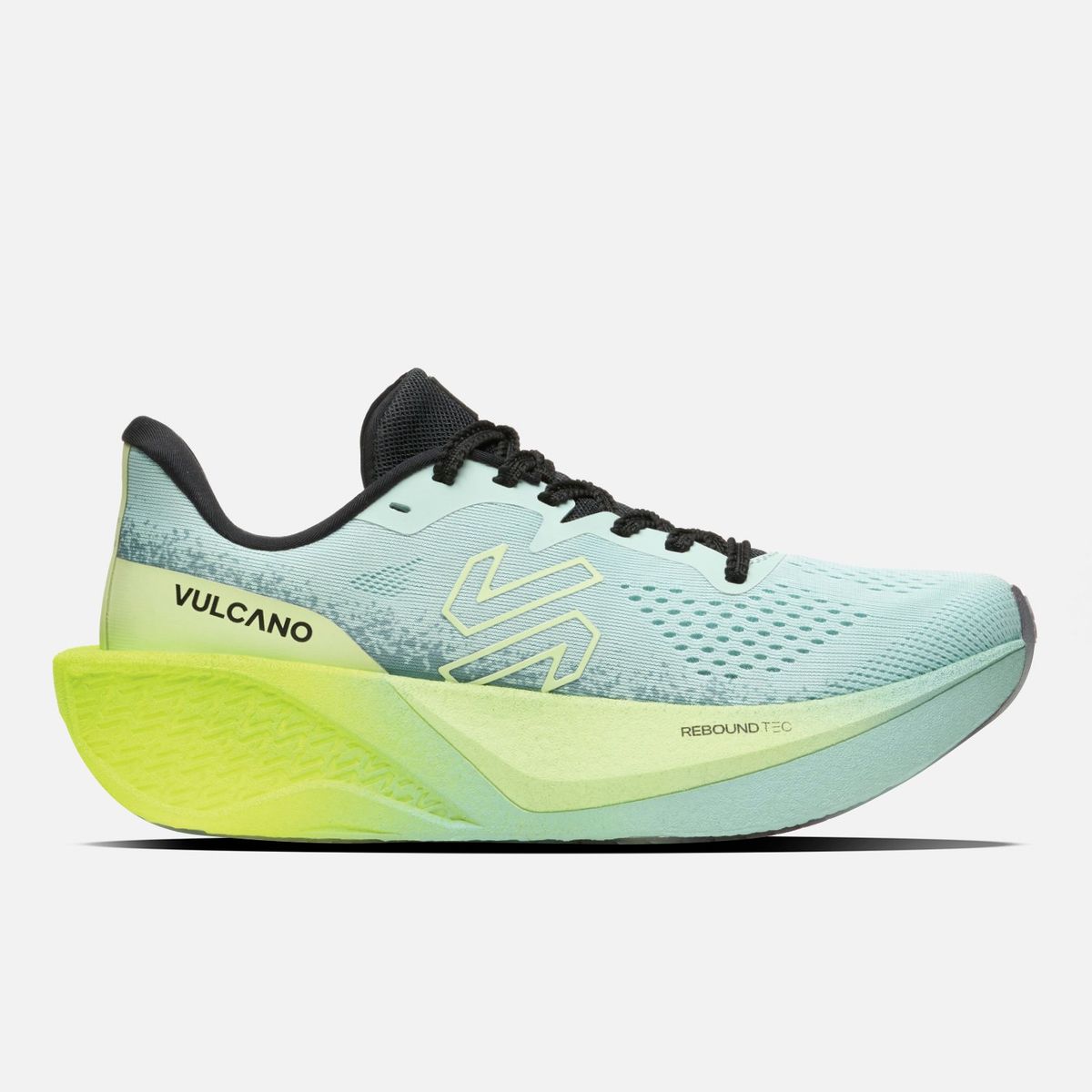 VULCANO - Zapatilla Running Mujer Nazca Jade / Verde Claro