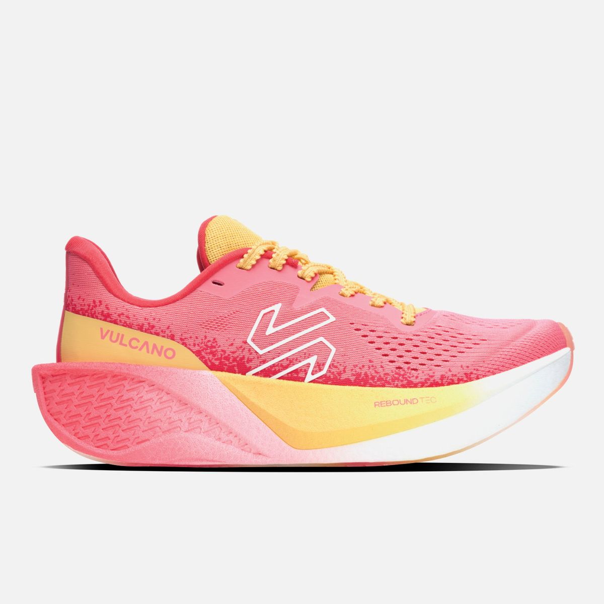 VULCANO - Zapatilla Running Mujer Nazca Coral / Durazno