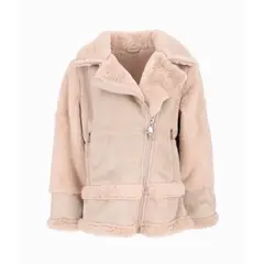 LIMONADA - Chaqueta niña aviadora beige