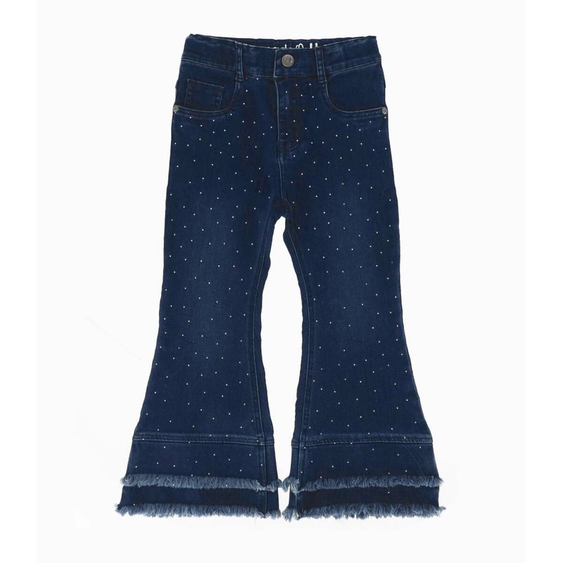LIMONADA - Jeans niña flare azul marino Limonada