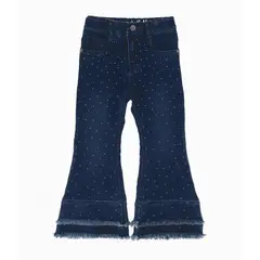 LIMONADA - Jeans niña flare azul marino
