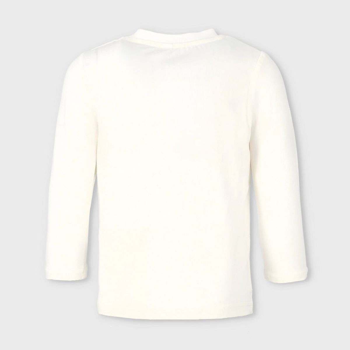 BLACK AND BLUE - Polera bebés con dinosaurios blanco Black and Blue