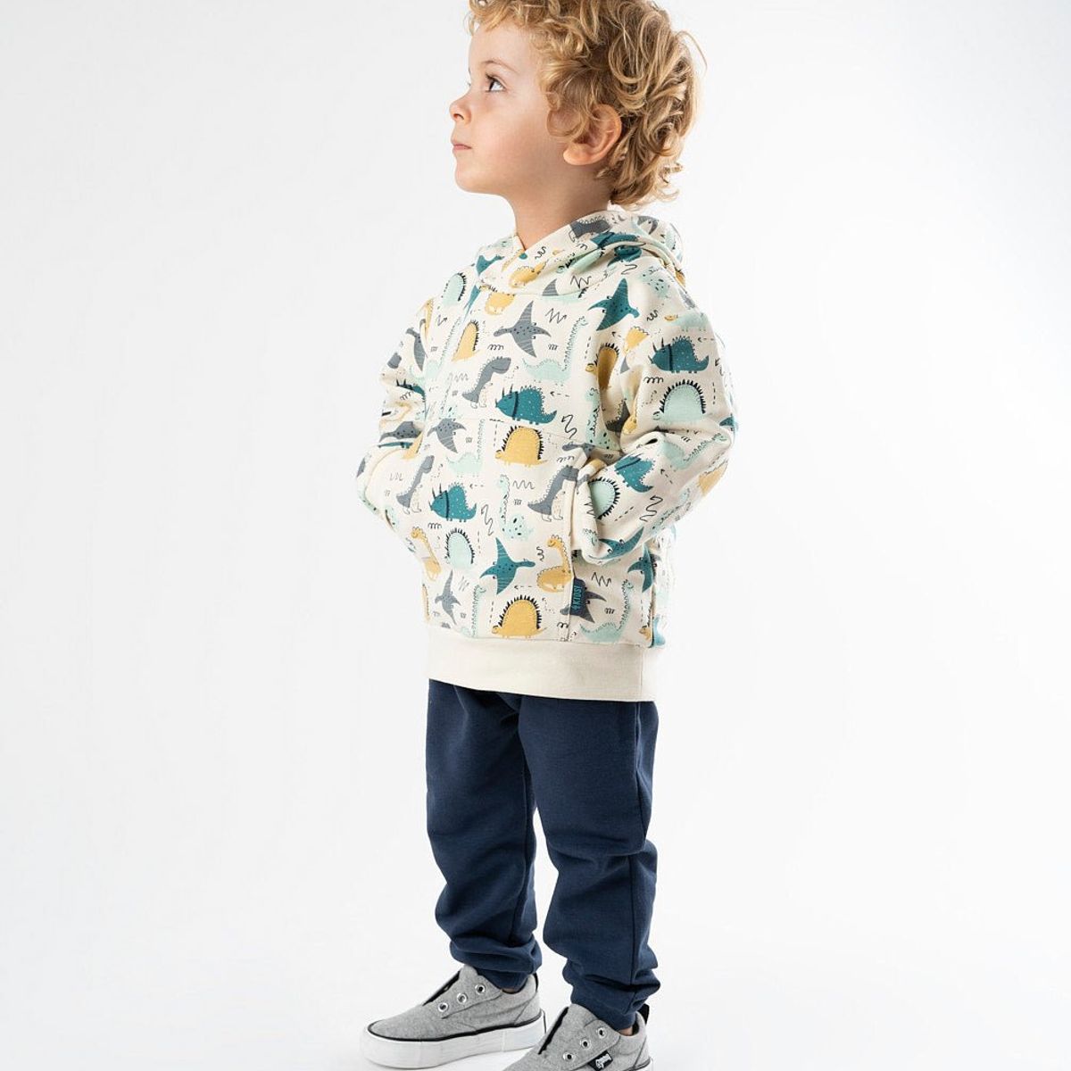 4KIDS - Buzo bebés con dinosaurios azul 4 Kids
