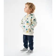 4KIDS - Buzo bebés con dinosaurios azul 4 Kids