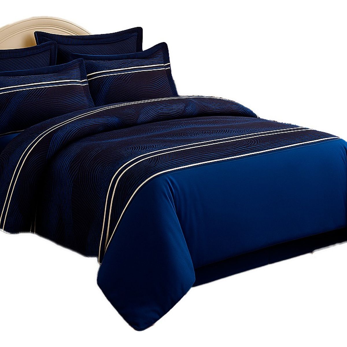 ARMONIA - Sábana 2 Plazas 800 Hilos Diseño Americano Vintage 808