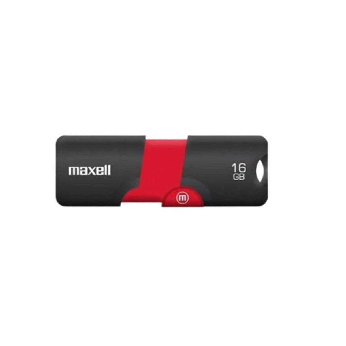 GENERICO - Pendrive Maxell FLIX 16GB USB 20 Retráctil Transferencia Rápida - Negro