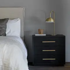 FORASTERO - Velador Murano Negro H