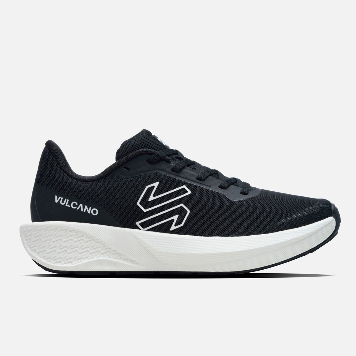 VULCANO - Zapatilla Running Mujer Seismic Negro