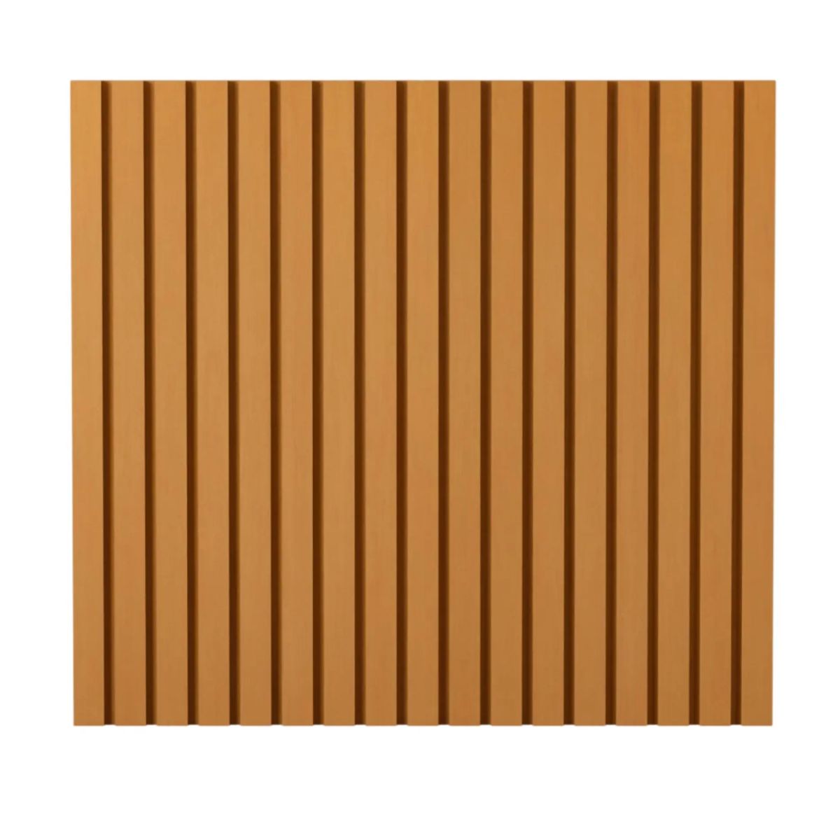 BE DESIGN - Respaldo De Madera Panel Single Caramelo