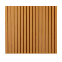 BE DESIGN - RESPALDO PANEL SINGLE MADERA CARAMELO 24MM