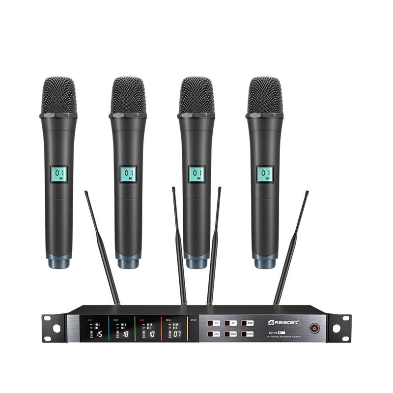 RELACART - Relacart EZ MI4 Sistema de Microfono Inalambrico