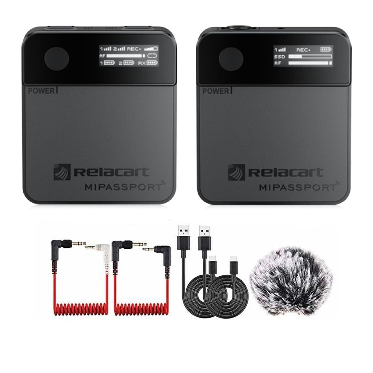 RELACART - Relacart MI1 PRO Sistema Microfono Inalambrico Lavalier