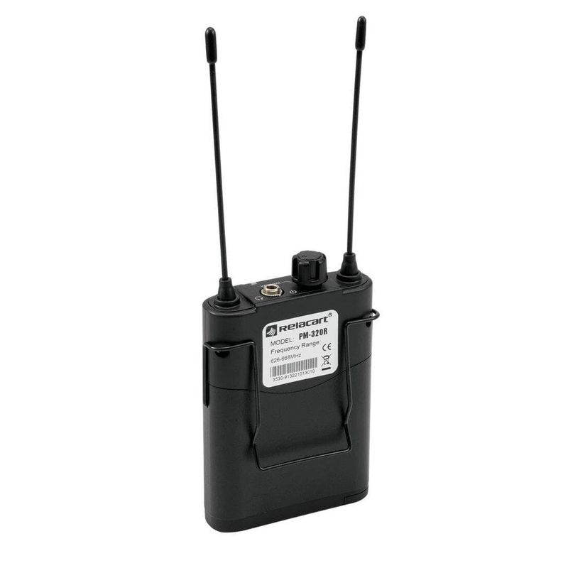 RELACART - Relacart PM-320R Receptor Bodypack