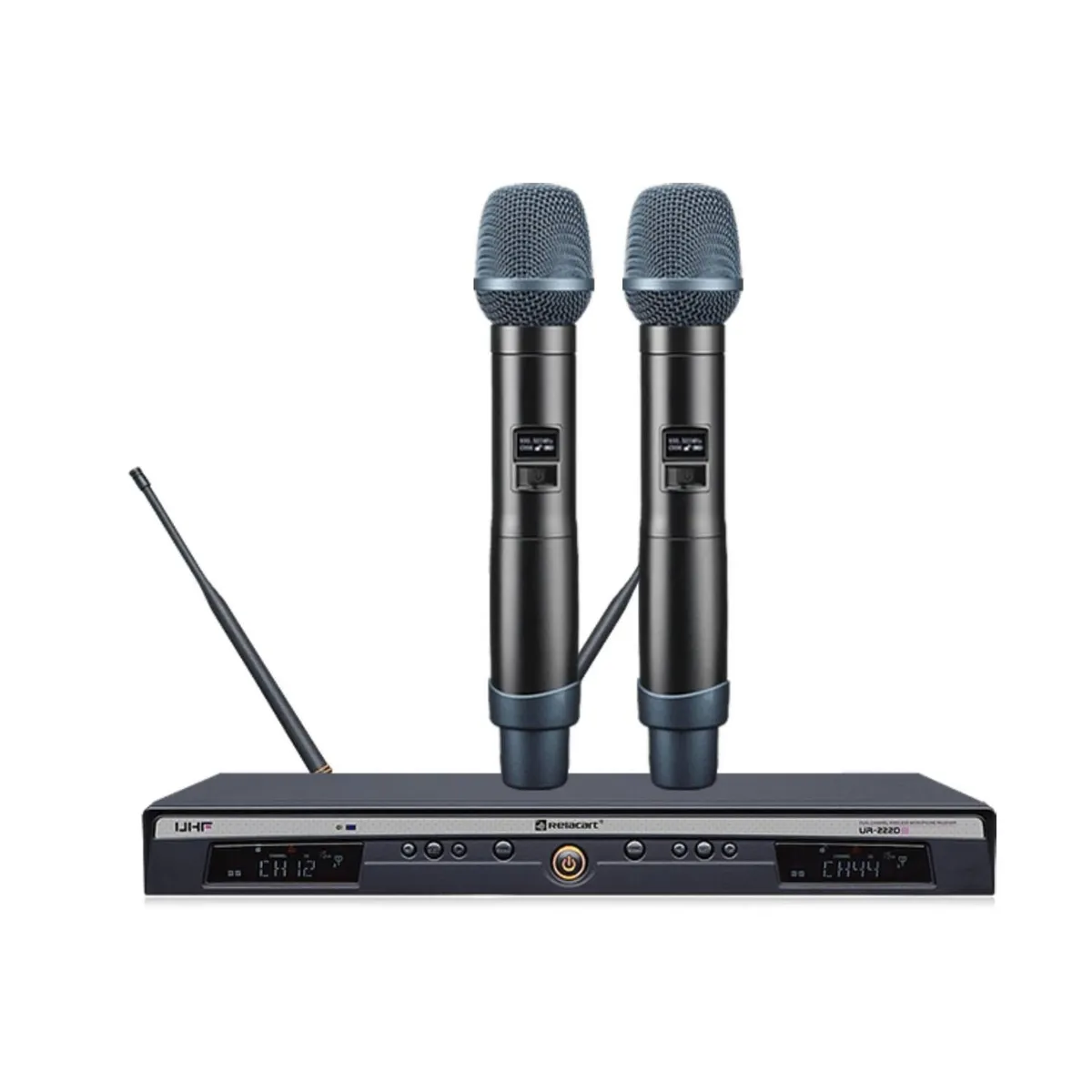 RELACART - Relacart UR-222D Sistema inalambrico Doble de Mano