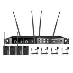 RELACART - Sistema Inalambrico de 4 Lavalier Ez Mi4 Lavalier