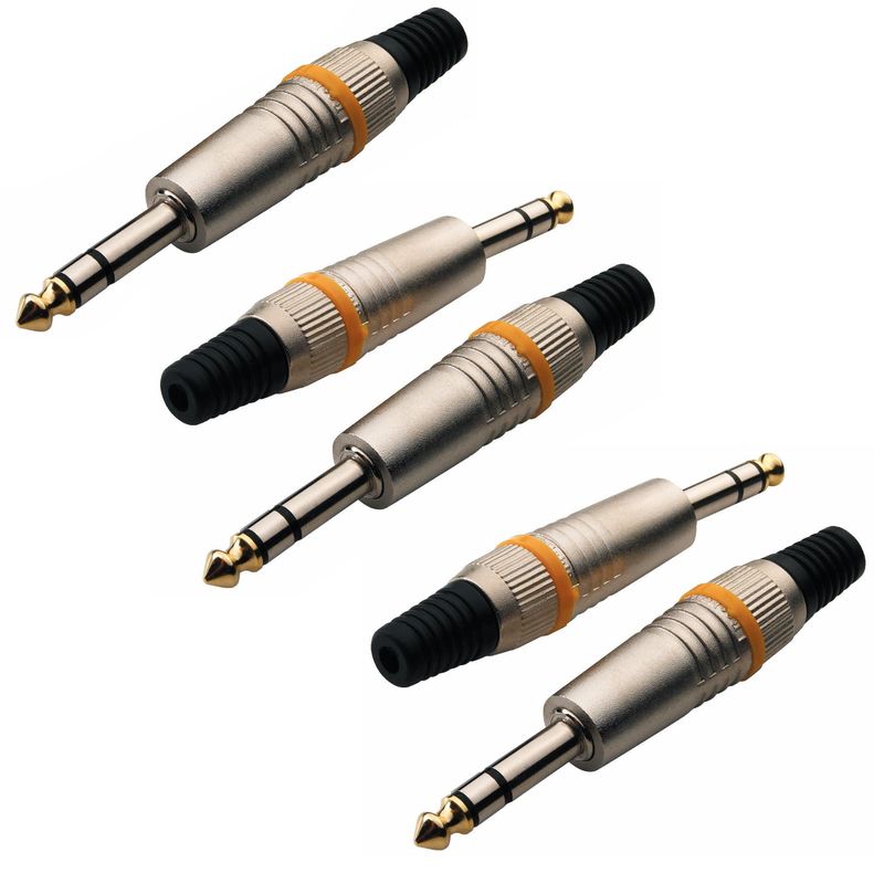 ROCKCABLE - Set de conectores Plug Rockcable RCL10003M - 5 unidades