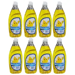 MAGISTRAL - Pack 8 Lavalozas Concentrado 500ml Rinde Más