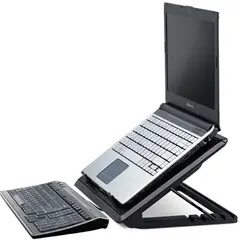 FIDDLER - VENTILADOR PARA NOTEBOOK USB, AJUSTABLE EN ALTURA, 2 USB, LUZ AZUL.