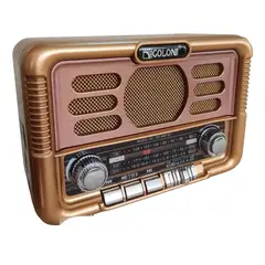 COLON - Radio Solar Con Batería Incorporada Bluetooth
