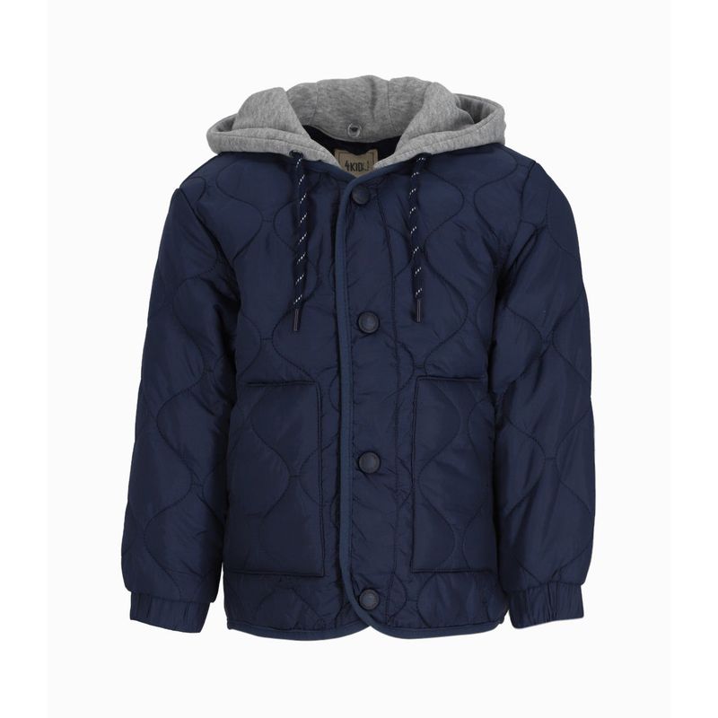 4KIDS - Chaqueta niño quilt azul 4 Kids