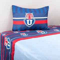 MASHINI - Juego De Sabanas Universidad De Chile Chuncho 1.5 Plazas