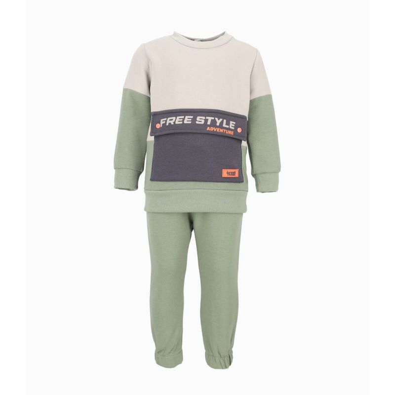 4KIDS - Buzo bebés con diseño verde 4 Kids