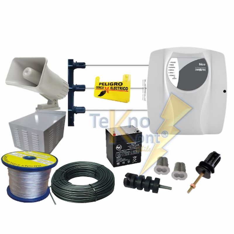 GENERICO - Kit 80 Metros Cerco Electrico Genno