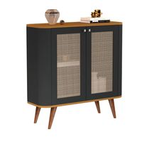 Buffet Neon Negro Caramelo