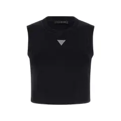 GUESS - Top Mujer Alexia Tank Top Negro