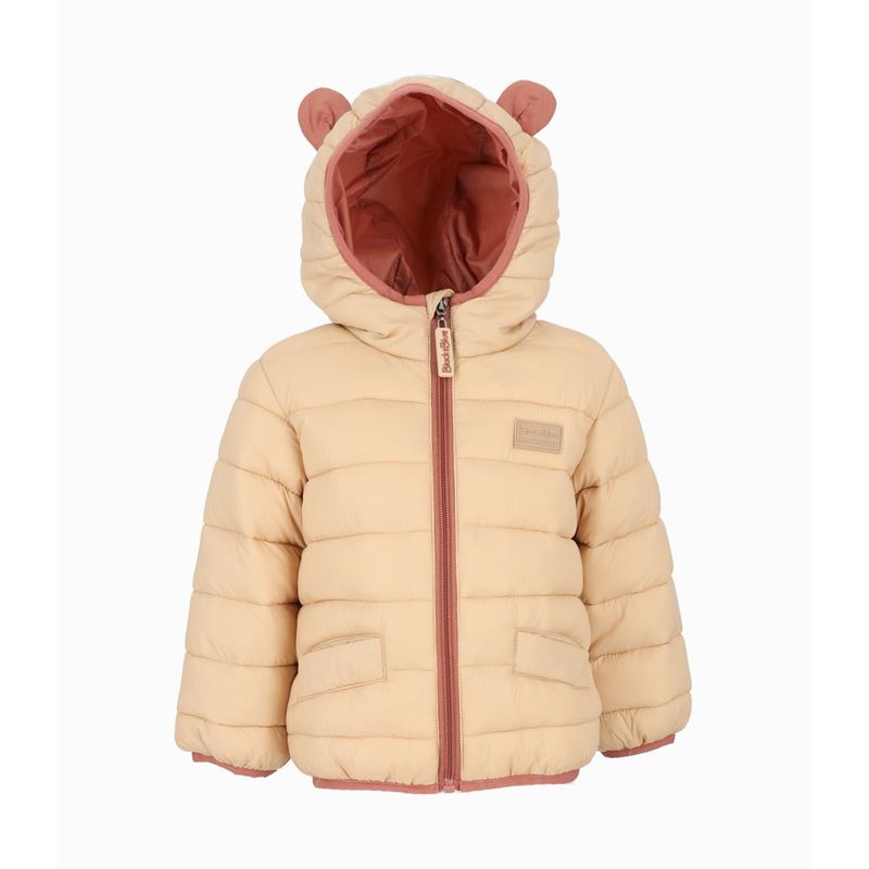 BLACK AND BLUE - Parka bebés acolchada beige Black and Blue
