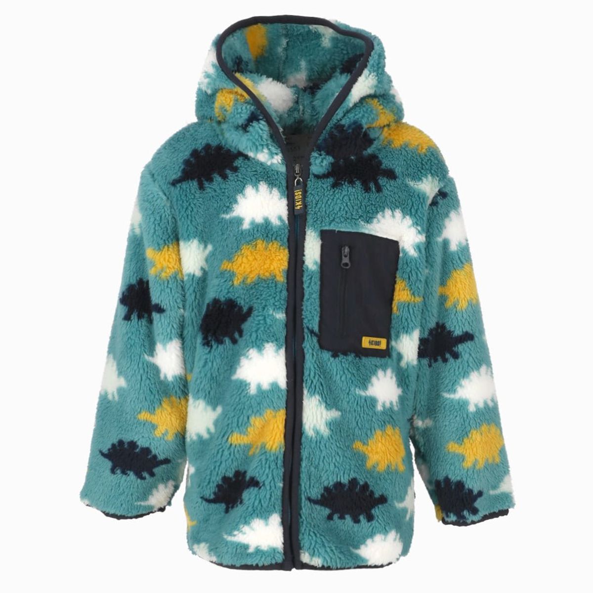 4KIDS - Chaqueta bebés con dinosaurios verde 4 Kids