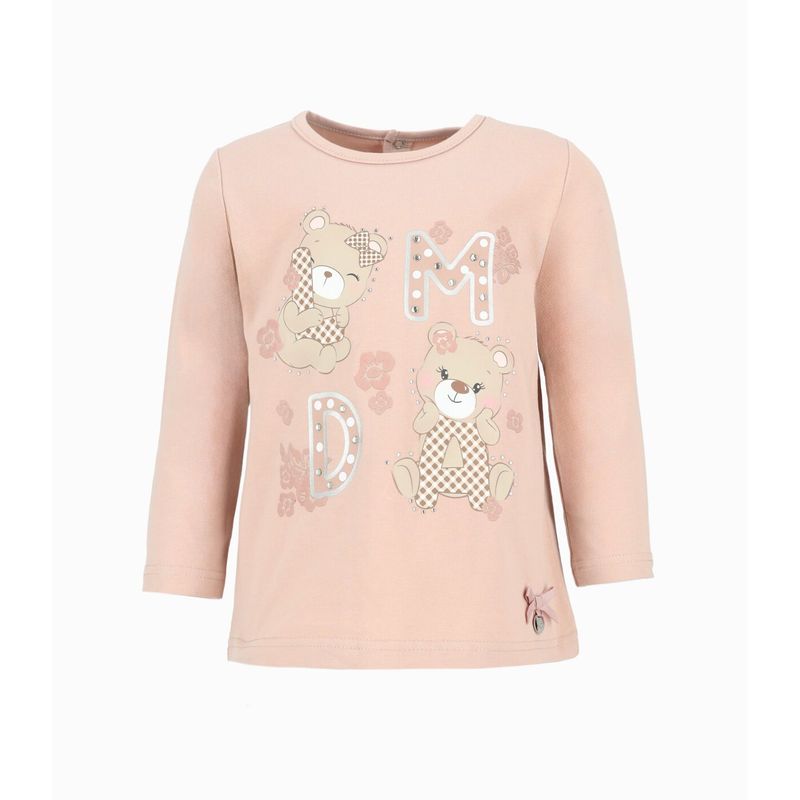 LIMONADA - Polera bebés con osos beige Limonada