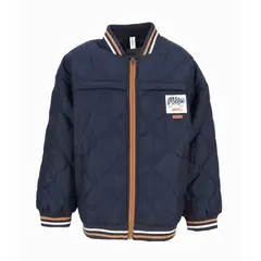 BLACK AND BLUE - Chaqueta niño bomber azul marino