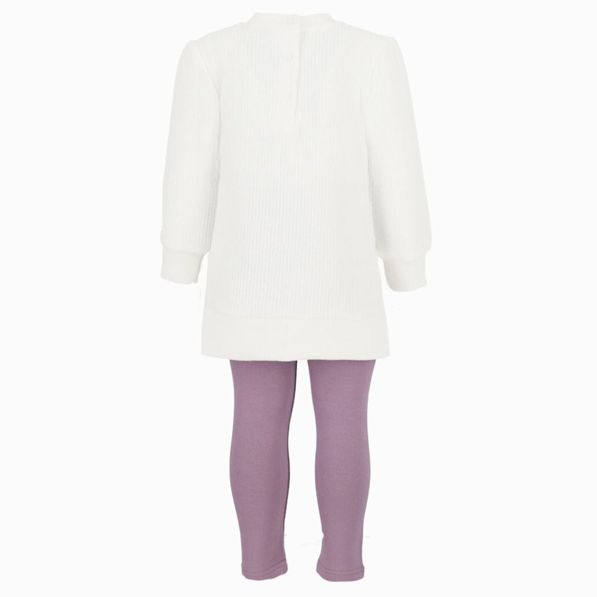 LIMONADA - Conjunto bebé de chaleco y calzas morado Limonada