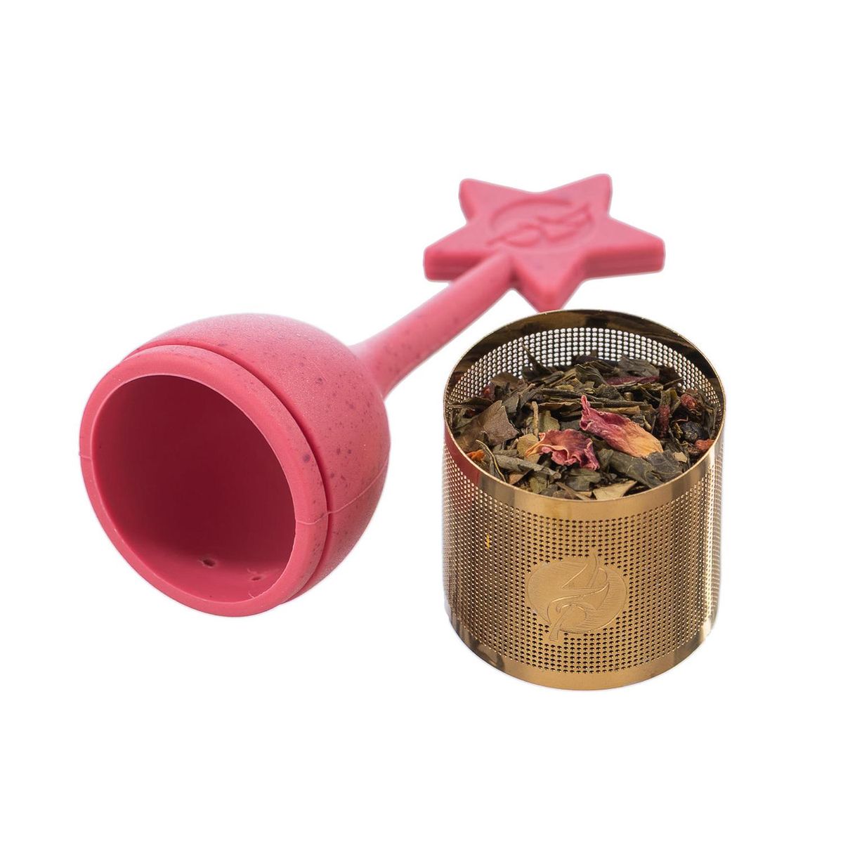 ADAGIO TEAS - Infusor de Goma Estrella Burdeo