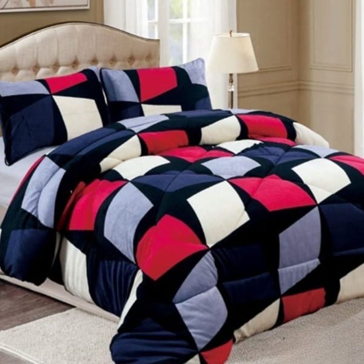 GENERICO - Cubrecama de Invierno Plush con Chiporro 2 p RS1035