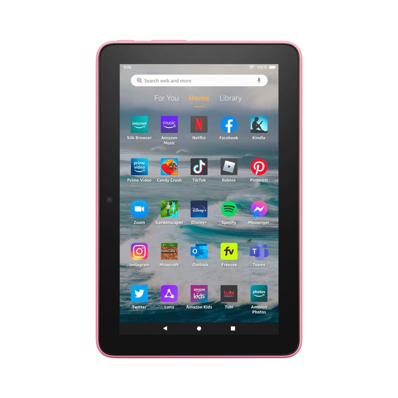 AMAZON - Tablet Amazon Fire 7 (2022) 32GB Rosado.