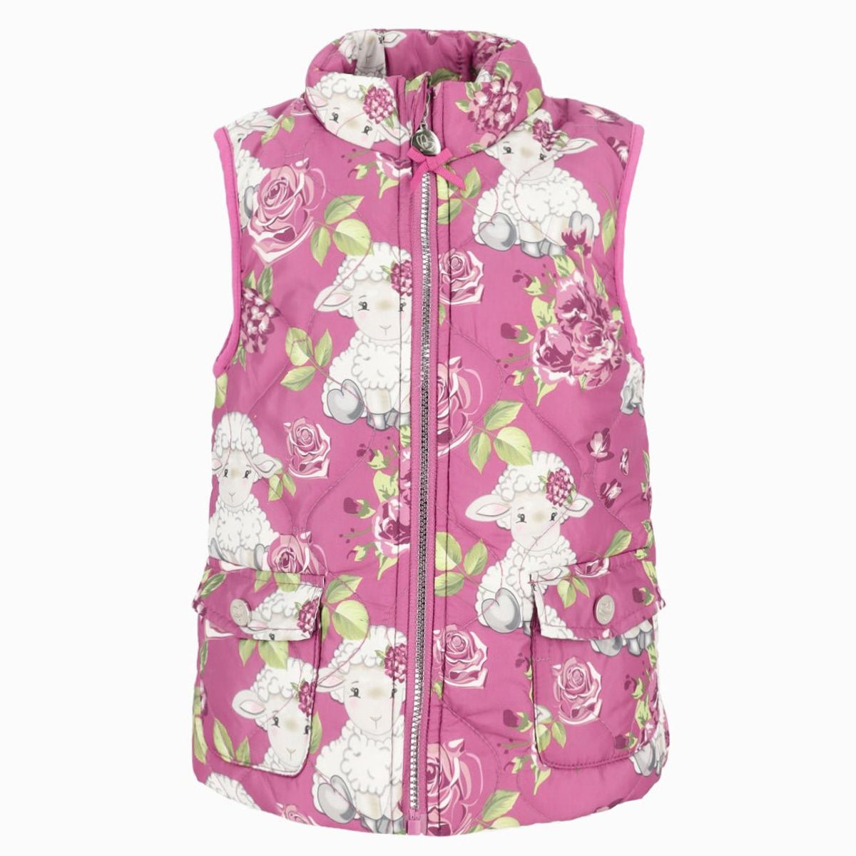 LIMONADA - Parka niña sin mangas palo rosa Limonada