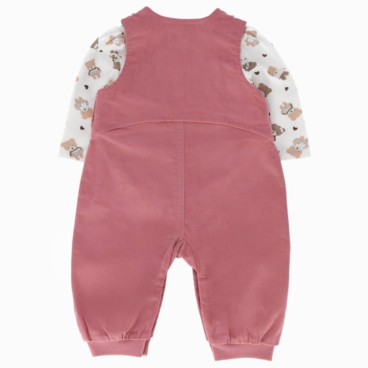 LIMONADA - Jardinera recién nacida con ositos palo rosa Limonada