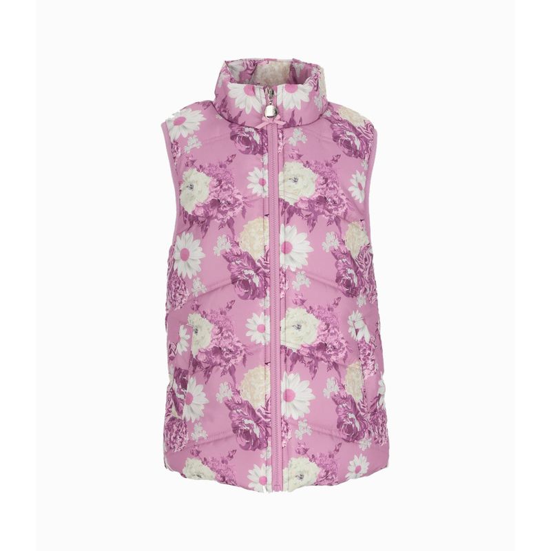 LIMONADA - Parka niña con flores palo rosa Limonada