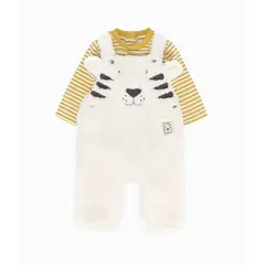 4KIDS - Jardinera recién nacido tigre blanco 4 Kids