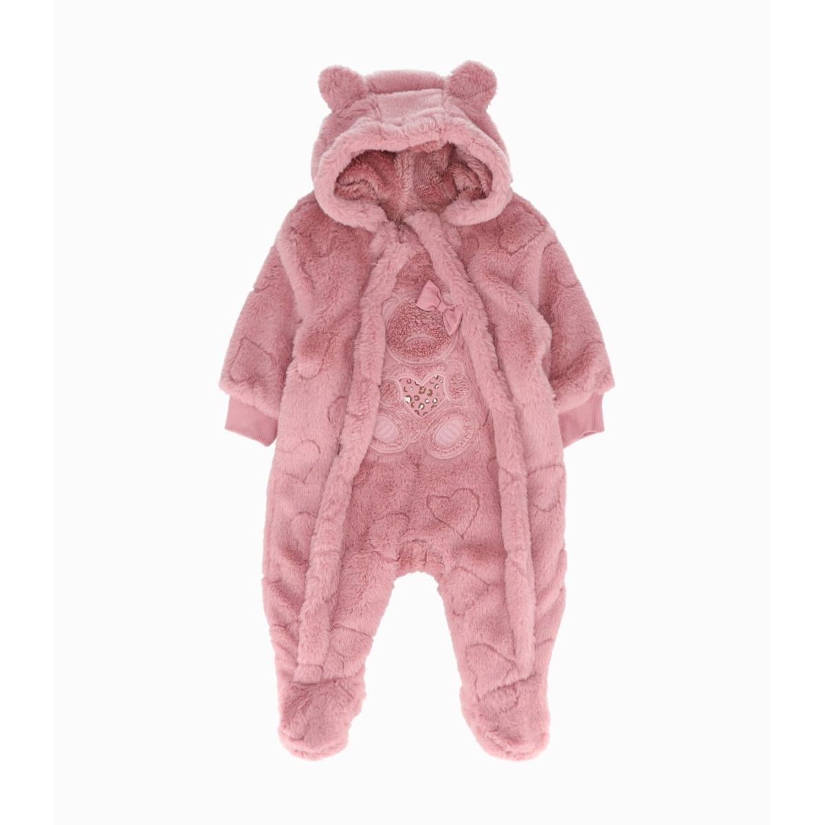 LIMONADA - Saquito recién nacida con osito palo rosa Limonada